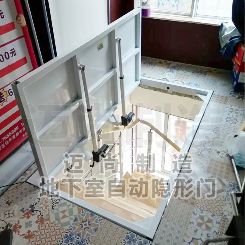 地下室隐形门侧开、竖开、对开怎么选?