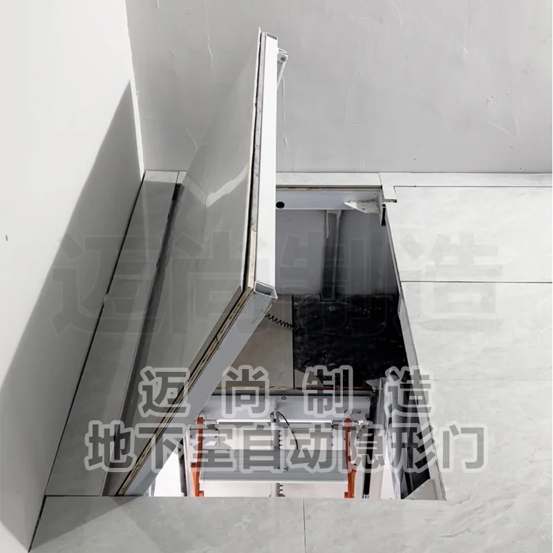 地下室自动隐形门产品实拍图3